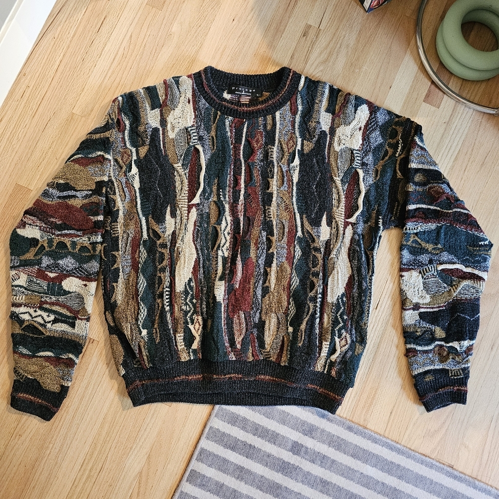 3D Knit Sweater